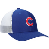 Chicago Cubs '47 Primary Logo Trucker Snapback Hat - Royal/White