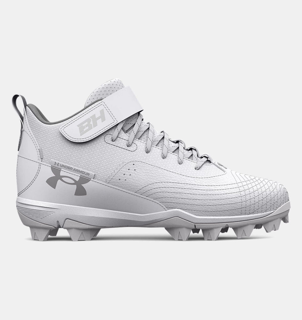 2023 model under armour bryce harper cleats size 12 mens white color