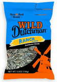 5.5oz/6.5oz Wild Dutchman Sunflower Seeds - Ranch, Bacon, BBQ, Cheeseburger