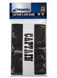 Champro Adult Soccer Captain's Arm Band - Black, Red, Yellow or Blue Captain