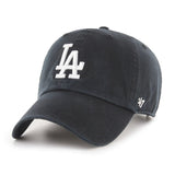 Los Angeles Dodgers '47 Brand MLB Clean Up Adjustable Strapback Hat Dad Cap