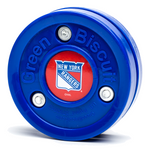 Green Biscuit NHL Street Hockey Training Puck Stick Handling New York Rangers