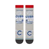 2023 Chicago Cubs "Hey Batter" Stance MLB Baseball Socks Large Men's 9-13