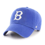 Los Angeles Dodgers '47 Brand MLB Clean Up Adjustable Strapback Hat Dad Cap