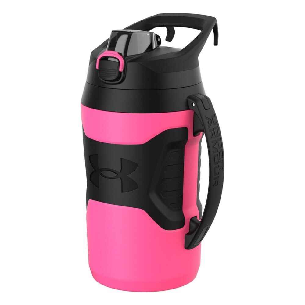 Under Armour Thermos 64 oz Water Bottle/Jug/Canteen/Thermos Flip Top Lid  Pink
