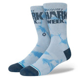 Stance x Discovery Channel Shark Week Logo Socks Large Men's 9-13