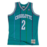 Larry Johnson Charlotte Hornets Mitchell & Ness NBA Authentic Jersey 1992-1993