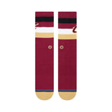 Cleveland Cavaliers ST Maroon / Gold Stance NBA Crew Socks Large Men 9-13