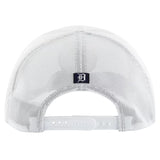 2024 Detroit Tigers 47 Brand White Fairway Trucker Adjustable Rope Hat