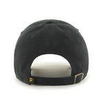 2024 PITTSBURGH PIRATES BLACK 47 CLEAN UP ADJUSTABLE SNAPBACK DAD CAP