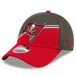 2023 Tampa Bay Buccaneers New Era 9FORTY NFL Sideline Adjustable Snapback Cap