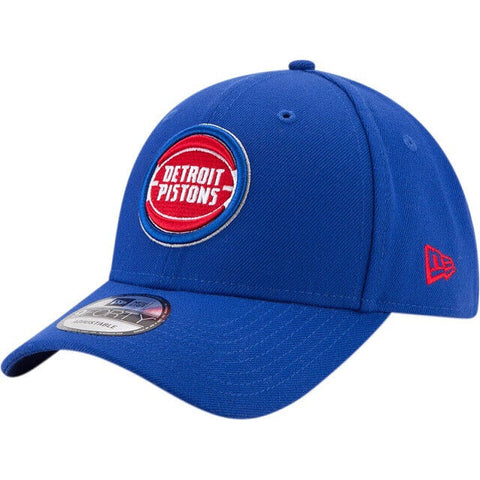 2023 Detroit Pistons New Era 9FORTY NBA Adjustable Strapback Hat Cap Blue 940