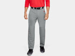 Under Armour Men's Grey w/ Red Piped UA Utility Relaxed Fit Adult Baseball Pants