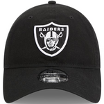 2023 Las Vegas Raiders New Era NFL Crucial Catch 9TWENTY Black Adjustable Hat