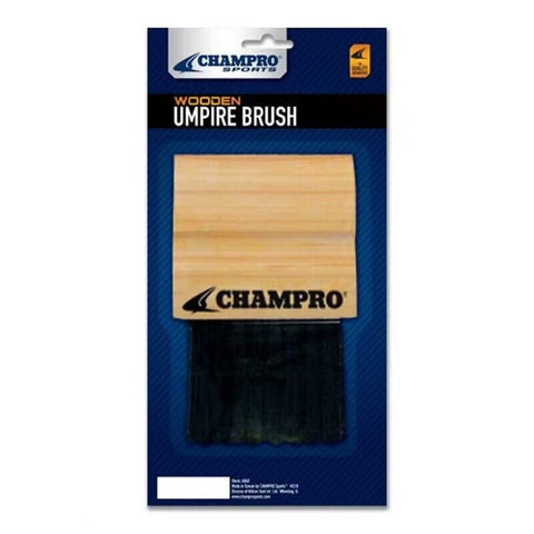 Champro Wooden Umpire Brush Ump Baseball Softball Umpires Home Plate Brush