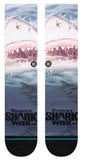 Stance x Discovery Channel Shark Week Pearly Whites Socks Large Men's 9-13