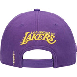 Los Angeles Lakers LA Pro Standard NBA Snapback Hat Flat Brim Adjustable Cap