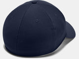 Under Armour Men's UA Blitzing Blank Stretch Fit Cap Curved Flex Hat 1325823