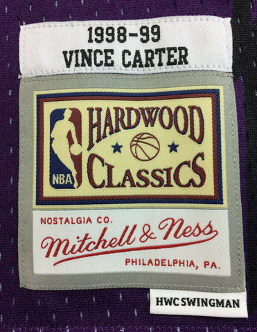 100% Authentic Vince Carter Mitchell Ness 98 99 Raptors Jersey Size 44 L  Mens