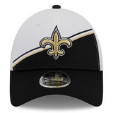 2023 New Orleans Saints New Era 9FORTY NFL Sideline Adjustable Snapback Hat Cap