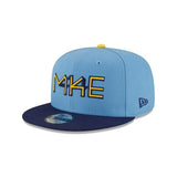 2023 Milwaukee Brewers City Connect New Era 9FIFTY MLB Snapback Hat Cap Light