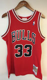 Scottie Pippen Chicago Bulls Mitchell & Ness 1997-1998 Red Authentic Jersey HWC