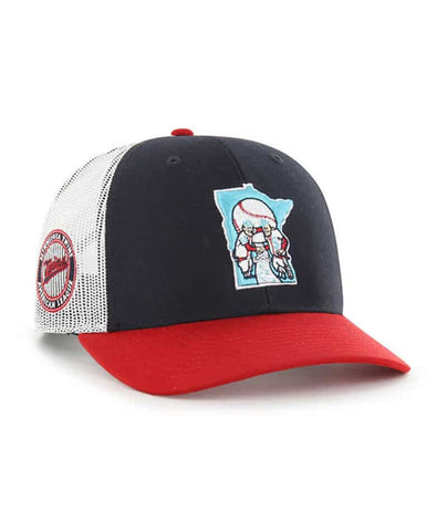 Minnesota Twins '47 Brand MLB Cooperstown Adjustable Mesh Snapback Hat