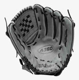 2023 Wilson A360 Outfield/Infield Glove 12.5" WBW100189125 Baseball RHT