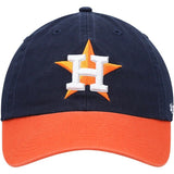 2022 Houston Astros 47 Brand MLB Clean Up Adjustable Strapback Hat Dad Cap 2Tone