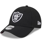2023 Las Vegas Raiders New Era NFL Crucial Catch 9FORTY Black Adjustable Hat