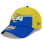 2023 Los Angeles Rams New Era 9FORTY NFL Sideline Adjustable Snapback Cap