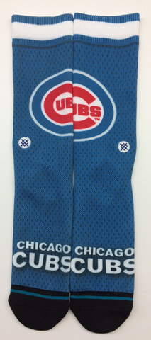 2023 Chicago Cubs BP Jersey CHC Stance MLB Baseball Socks Large Men's 9-13