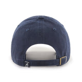 2023 Atlanta Braves 47 Brand MLB Clean Up Adjustable Strapback Hat Dad Cap Navy