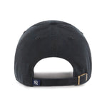 2024 NEW YORK YANKEES BLACK 47 CLEAN UP ADJUSABLE STRAPBACK DAD CAP