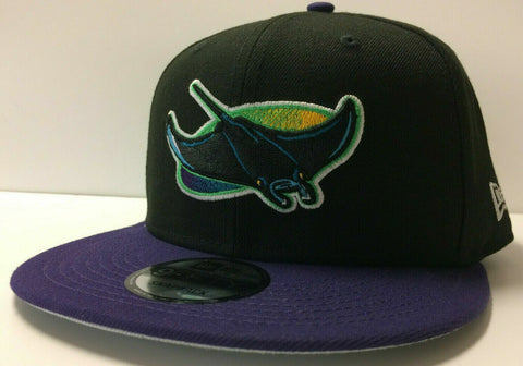 Tampa Bay Devil Rays New Era 9FIFTY Cooperstown Snapback Hat Cap 2Tone 950 Retro