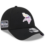 2023 Minnesota Vikings New Era NFL Crucial Catch 9FORTY Black Adjustable Hat
