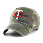 Minnesota Twins '47 Brand MLB Clean Up Adjustable Strapback Dad Hat