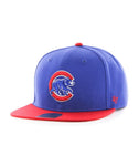2023 Chicago Cubs 47 Two Tone Sure Shot Captain MLB Adjustable Snapback Hat Cap