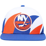 New York Islanders NY Mitchell & Ness NHL Sharktooth Vintage Snapback Hat Cap