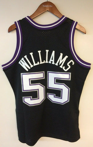 Sacramento Kings Jason Williams 2000 Hardwood Classics Road Swingman Jersey  By Mitchell & Ness - Black - Mens