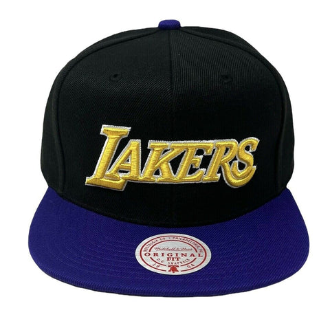 Los Angeles Lakers LA Pro Standard NBA Snapback Hat Flat Brim Adjustab –  Cowing Robards Sports