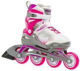 2022 Bladerunner Phoenix G Girls Adjustable Inline Skates - Kids Rollerblades