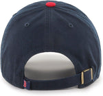 2023 Boston Red Sox B '47 Brand MLB Clean Up Adjustable Strapback Hat Dad Cap
