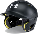 2023 Under Armour UA Matte Black Batting Helmet Baseball/Softball Youth NOCSAE
