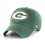 2022 Green Bay Packers G 47 Brand NFL Clean Up Adjustable Strapback Hat Dad Cap