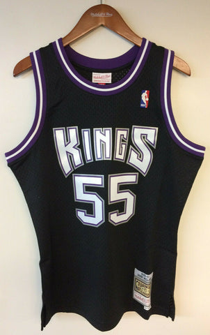 Men's Sacramento Kings Jason Williams Mitchell & Ness Black/Purple
