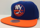 New York Islanders Team 2 Tone Mitchell & Ness NHL Adjustable Snapback Hat Cap