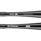 2023 Stringkings Metal 2 Pro BBCOR  Bat 33"/30 2 5/8" Barrel