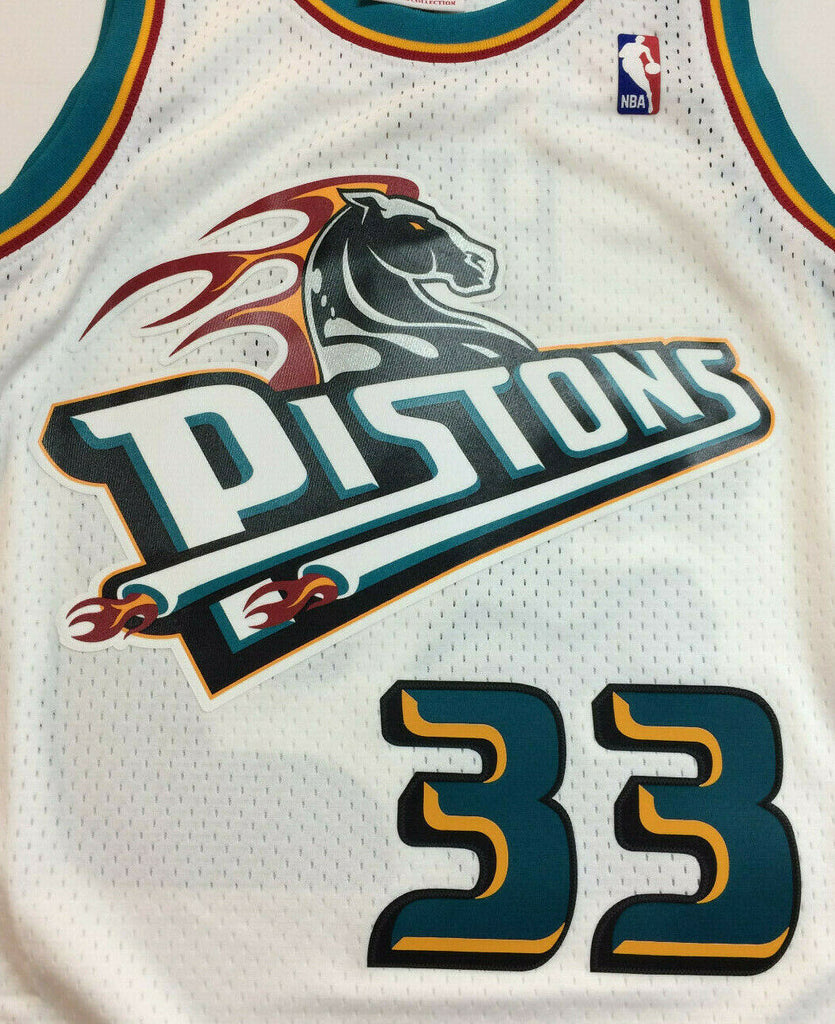 Grant Hill Detroit Pistons 1998-99 Mitchell & Ness White Throwback Swi