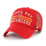 2024 RED TAMPA BAY BUCCANEERS HISTORIC RED HIGHPOINT 47 CLEAN UP SCRIPT SNAPBACK